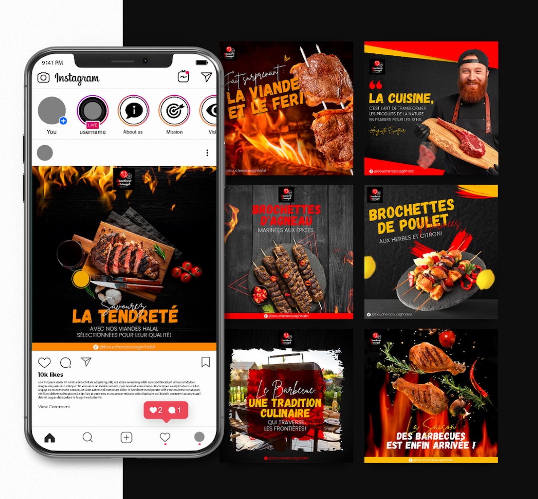 Gestion Facebook/Instagram