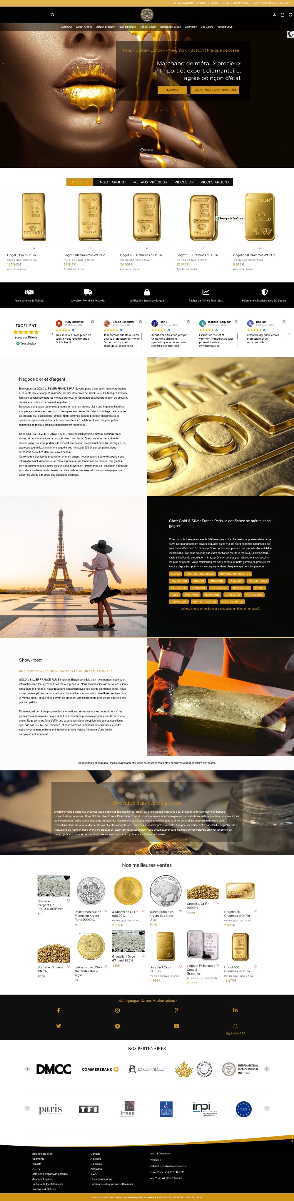 Gold and Silver France