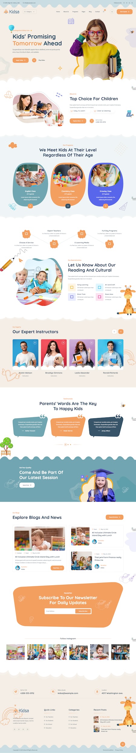 Exemple de template 